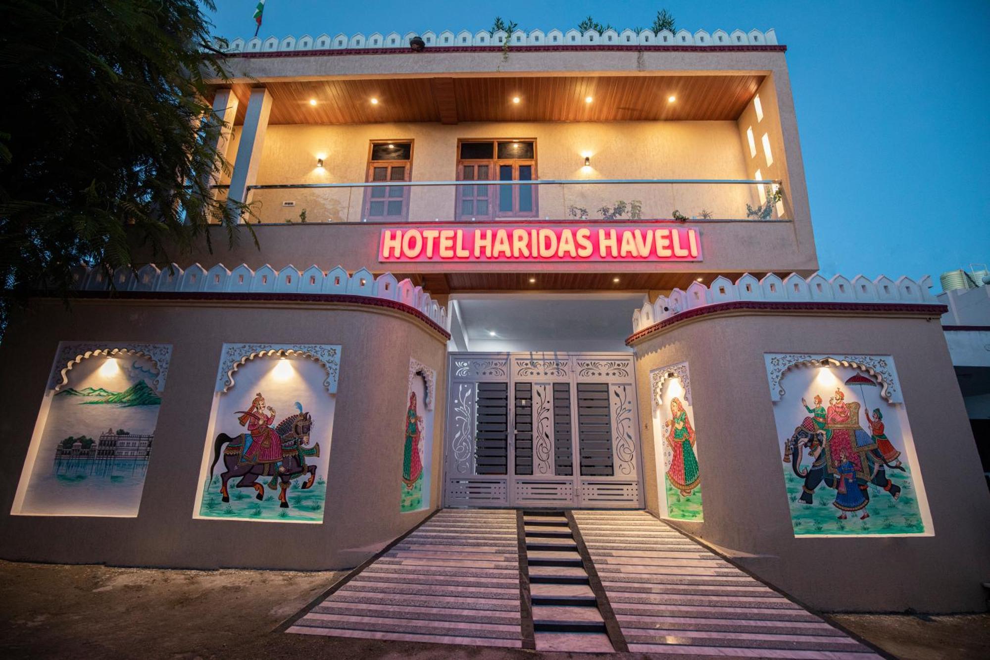 Hotel Haridas Haveli Udaipur Exterior foto